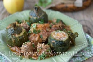 dolma courgettes