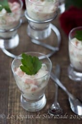 verrine en entrée froide