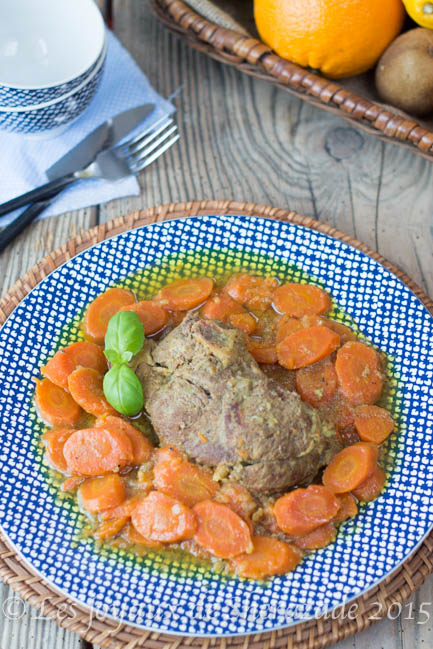 carottes en sauce sauce sucrées, recette algérienne 