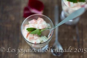 verrine apéritif pour entrée froide