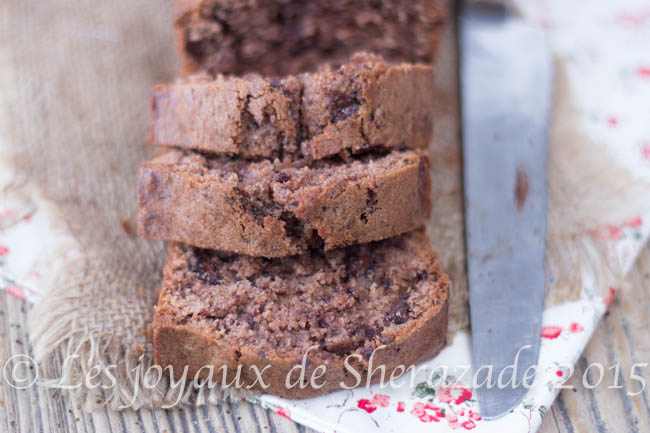 Le cake au chocolat du pâtissier