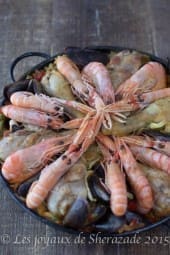 recette de paella fruits de mer