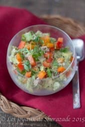 salade d'avocat