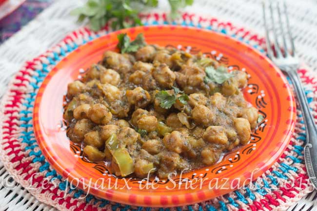 curry aux pois chiches