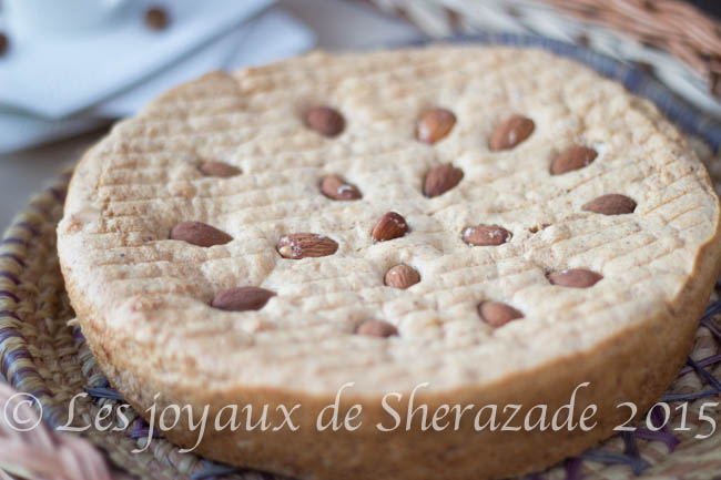 gâteau algérien aux amandes 