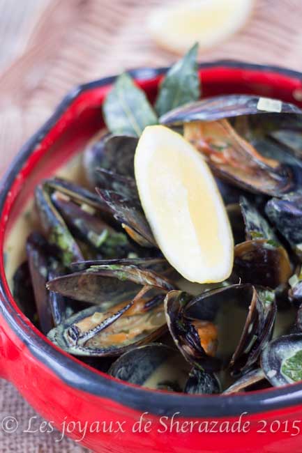moules à la crème 