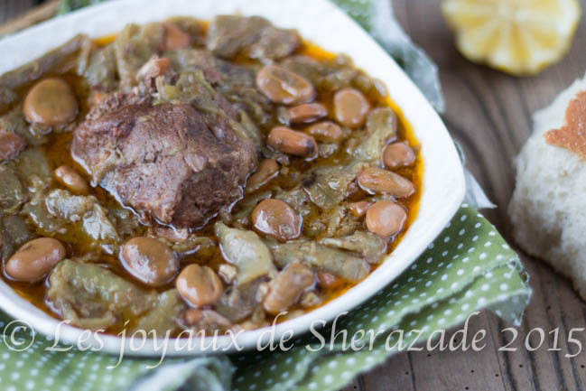 recette algérienne aux fèves 