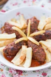 tajine tunisien, merguez