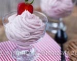 mousse aux fraises à la menthe facile