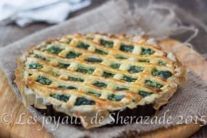 tarte épinards ricotta