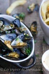 recette de moules marnières facile rapide