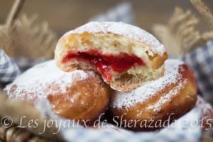 beignet à la confiture moelleux