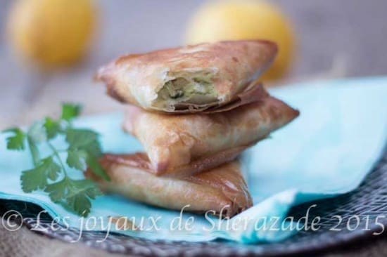 Brick au poulet et pommes de terre - Les Joyaux de Sherazade