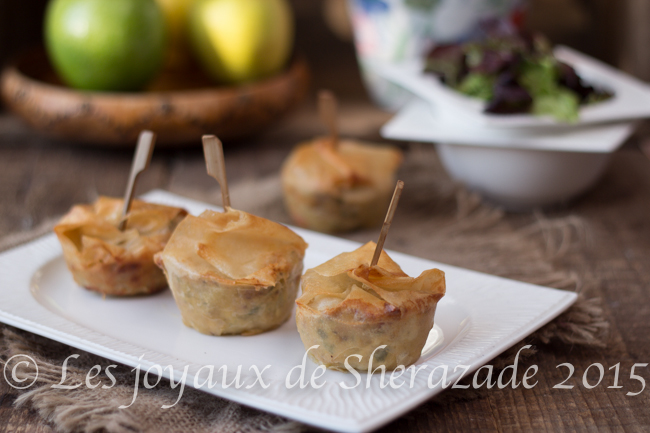 Mini pastilla au thon, recette ramadan 2015