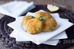 croquette de poisson blanc