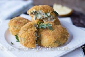 recette de croquette de poisson