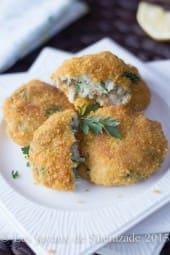 croquette de poisson au riz