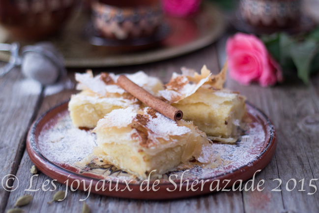 Bougatsa : dessert à la semoule