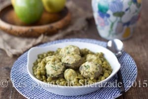 tajine petits pois artichauts farcis
