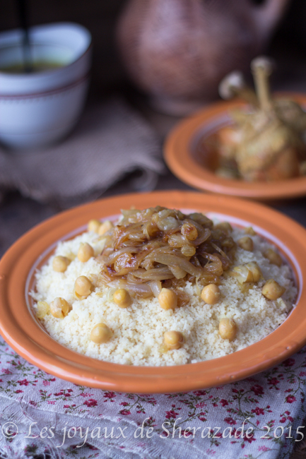 couscous au poulet de tlemcen