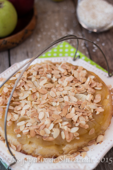 gateau de riz aux pommes 