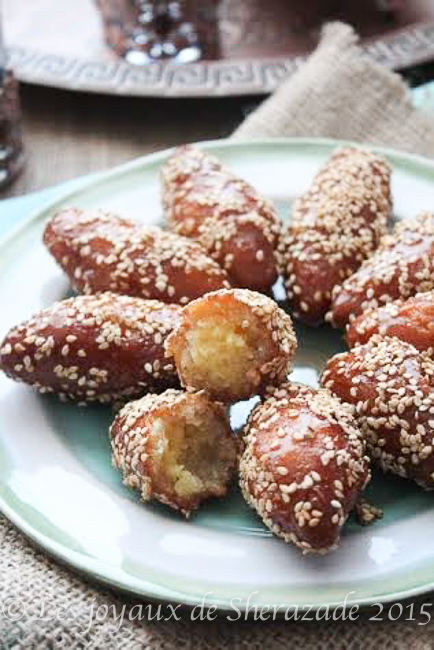 gâteau algérien au miel 