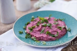 purée de bettrave froide