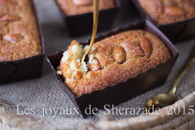 la namoura, dessert à la semoule 