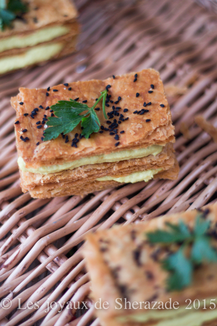 millefeuille salée 