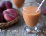 smoothie de pêches-gingembre