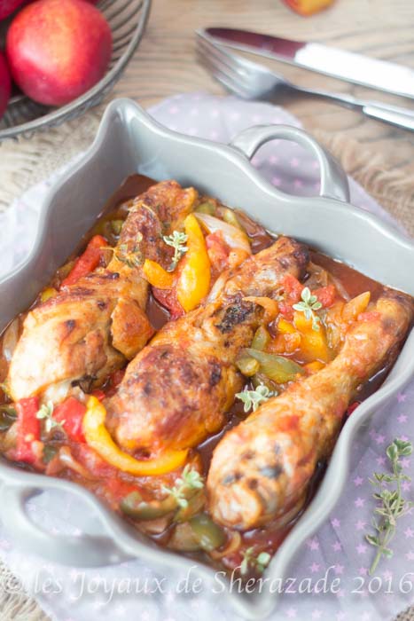 poulet basquaise 