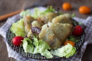 samoussas au poulet et au curry sans gluten