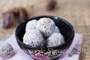 boule dattes noix de coco
