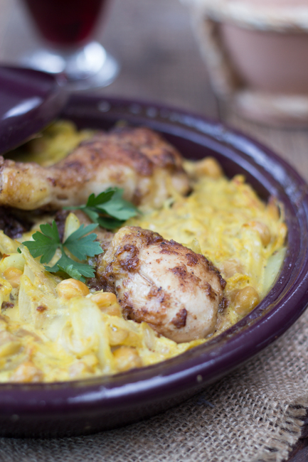 tajine de poulet au four 