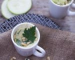 mug cake salé à la courgette