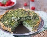 tarte aux épinards frais sans gluten