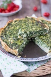 tarte aux épinards
