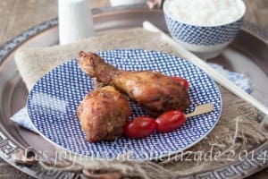 pilons de poulet au four