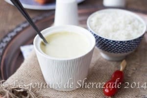 sauce blanche pour riz
