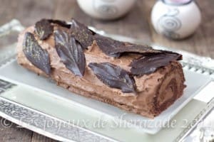 buche au chocolat facile