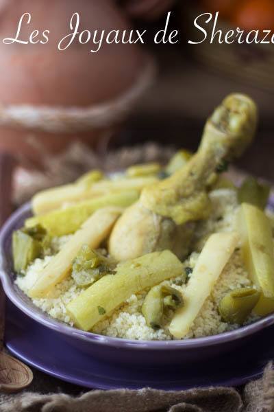 couscous au poulet legumes 