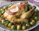 poulet aux olives