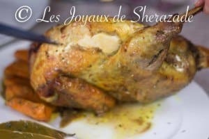 pintade au four