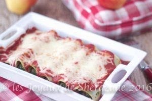 cannelloni épinards feta