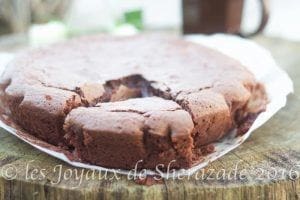 fondant au chocolat creme de marrons