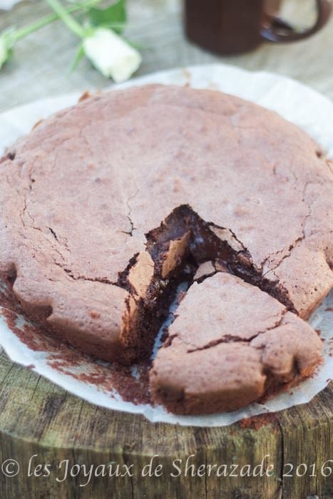 fondant au chocolat 