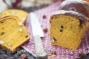 brioche au potiron