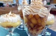 Verrines façon tarte aux pommes meringuées, Lamset Chahrazad