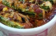 Enchiladas aux courgettes et au poulet