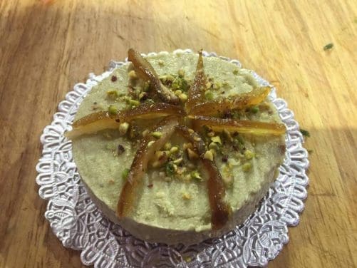 Cheesecake sucré à l'avocat